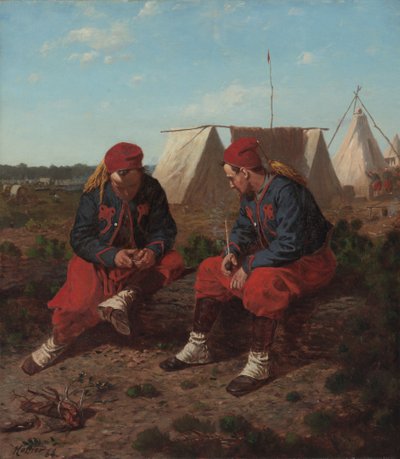 La Pipe en bruyère, 1864 - Winslow Homer