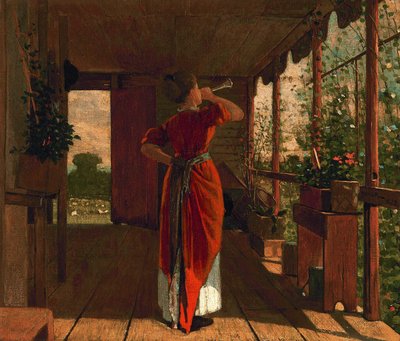 Le cor du dîner - Winslow Homer