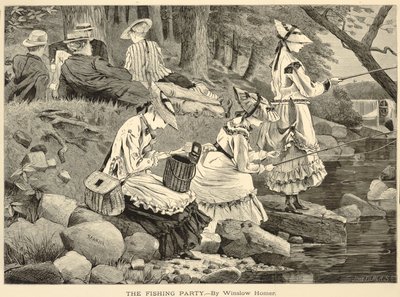 The Fishing Party, extrait du Appletons