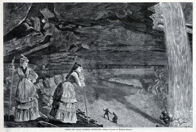 Under the Falls, Catskill Mountains, tiré de Harper