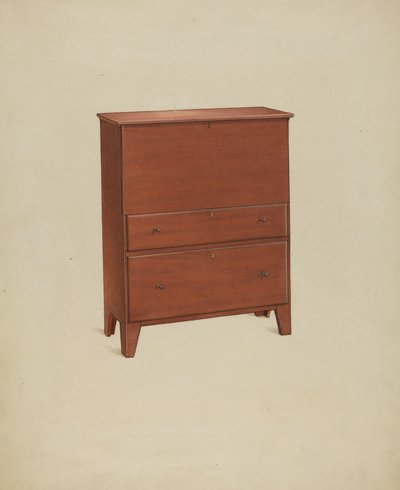 Commode shaker, 1937 - Winslow Rich