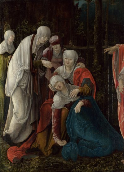 Le Christ prenant congé de sa mère, vers 1520 - Wolf Huber
