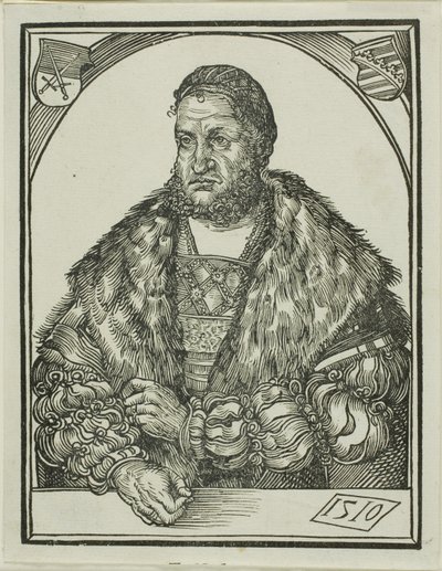 Électeur Frédéric III de Saxe, de Speculum intellectuale felicitatis humane - Wolf Traut