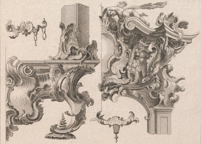 Suggestion pour la décoration du coin inférieur droit et du coin supérieur droit d