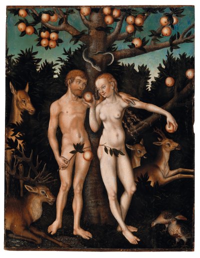 Adam et Eve dans le jardin d