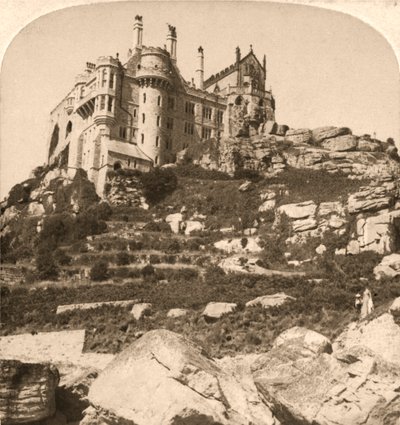 Mont Saint-Michel, monastère bénédictin, Penzance, Cornouailles, 1900 - Works and Sun Sculpture Studios