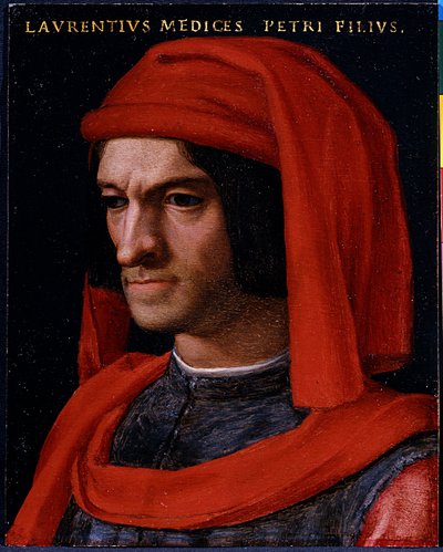 Italien : Portrait de Laurent le Magnifique de