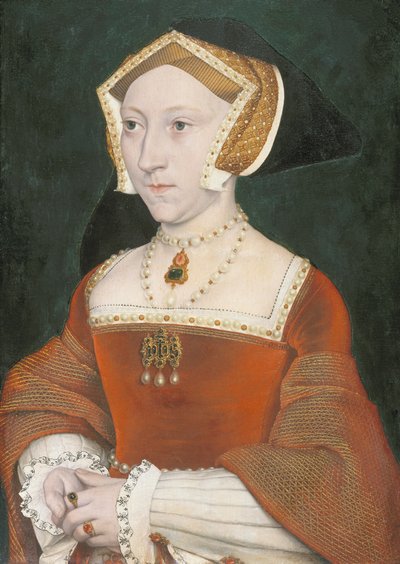 Portrait de Jane Seymour (1509-1537) - Workshop of Hans Holbein the Younger
