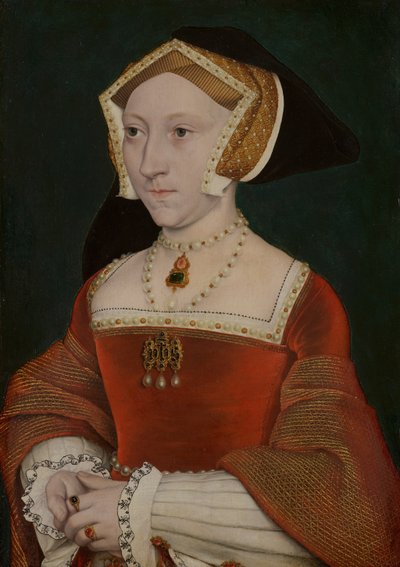 Portrait de Jane Seymour (1509-1537) - Workshop of Hans Holbein the Younger