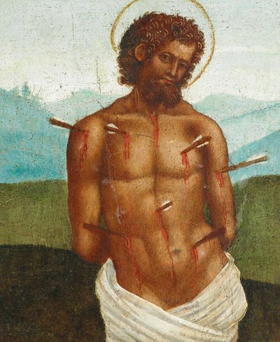 Luca Signorelli (atelier) Saint Sébastien - Workshop of Luca Signorelli