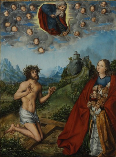 Christ et la Vierge intercédant pour l