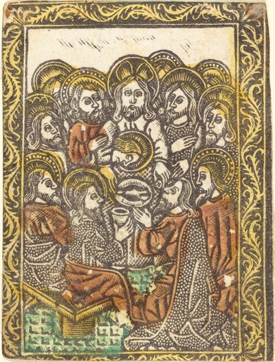 La Cène - Workshop of Master of the Borders with