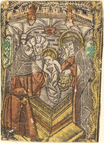 La Présentation au Temple - Workshop of Master of the Borders with