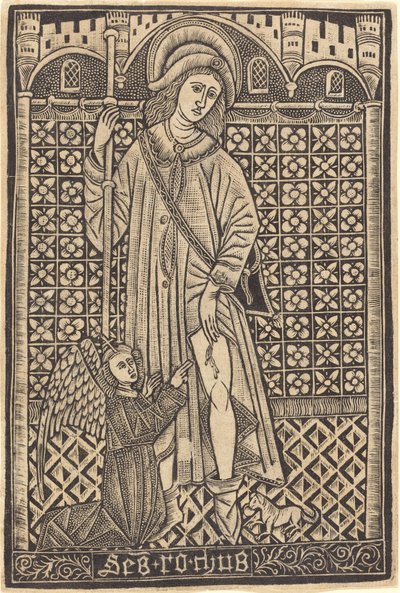 Saint Roch - Workshop of Master of the Cologne Arms