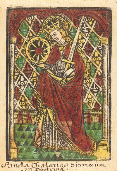 Sainte Catherine - Workshop of Master of the Protective Saints of Cologne