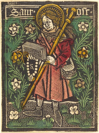 Saint Jost, vers 1480 - Workshop of the Master of the