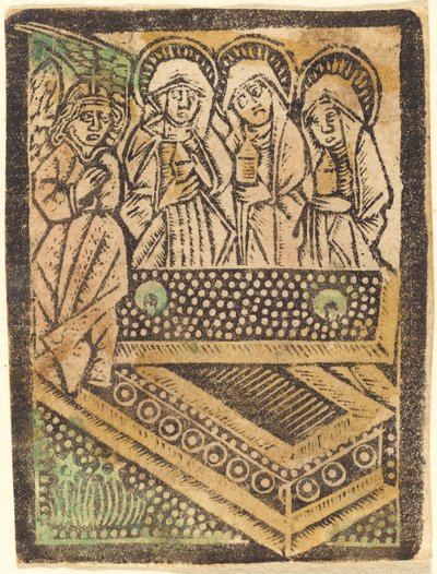 Les Trois Maries au tombeau - Workshop of the Master of the