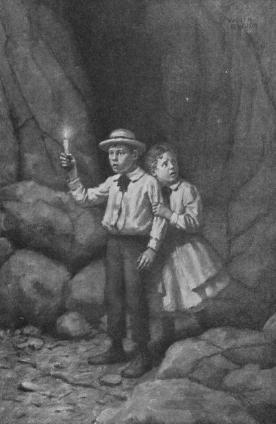 "Tom, Tom, nous sommes perdus! Nous sommes perdus!" (lithographie) - Worth Brehm
