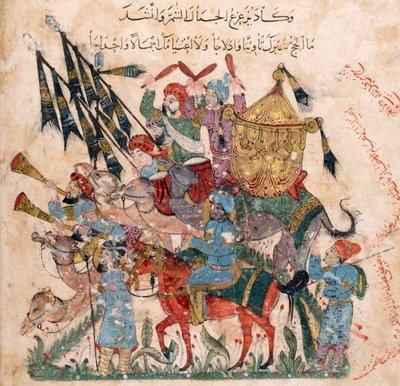 Caravane de pèlerins à Ramleh d