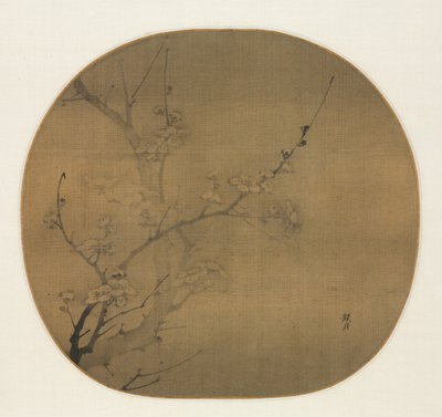 Fleurs de prunier au clair de lune, première moitié du 14e siècle - Yan Hui