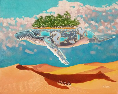 Oasis de baleines - Yue Zeng