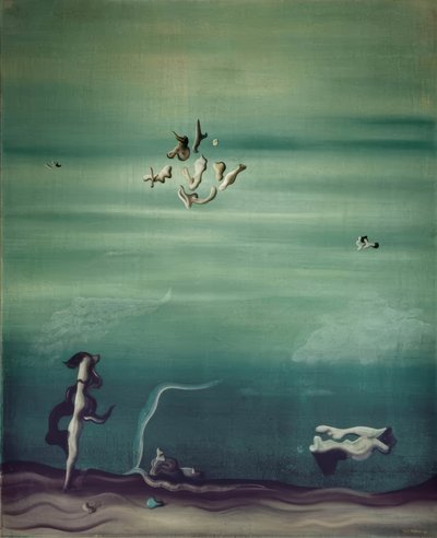 Les amoureux - Yves Tanguy