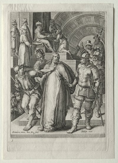 Set de la Passion :  Le Christ devant Pilate - Zacharias Dolendo