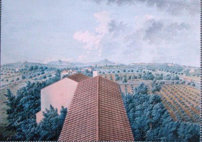 Vue du jardin de M. Reverdit depuis le belvédère près de Toulon - Zacharie Felix Doument