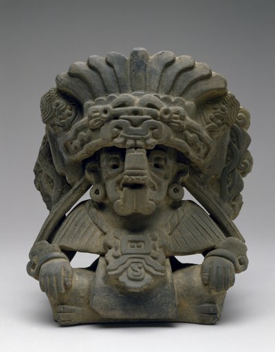 Urne avec un ancêtre assis, 600-900 après J.-C. - Zapotec Zapotec