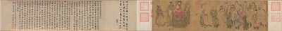 Royauté barbare adorant le Bouddha - Zhao Guangfu