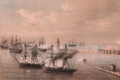 Assaut de la flotte contre la lanterne, siège d