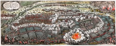Bataille de Lützen entre les troupes suédoises et celles de la Ligue catholique (Saint-Empire) - . .