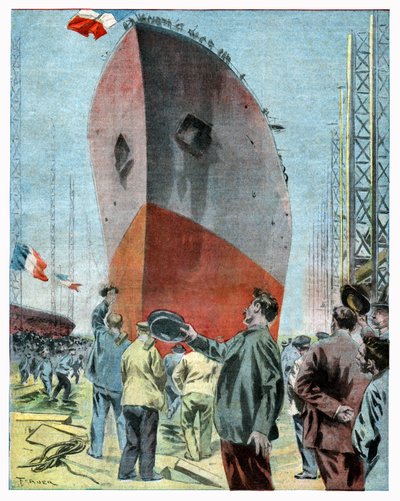 Cuirassé Le Jean Bart - . .