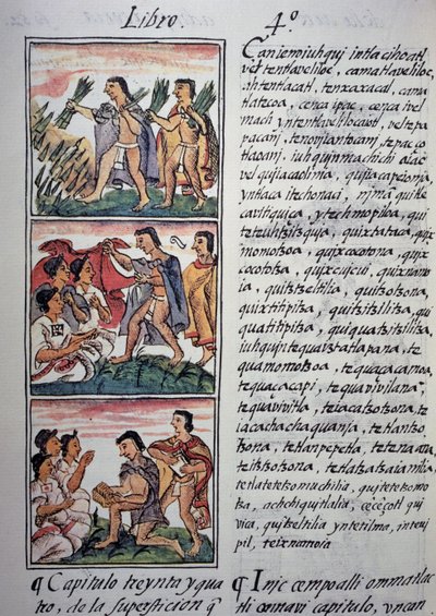 Croyances et superstitions, Livre IV du Codex Florentin - Georg Carl Heinrich Dollmann