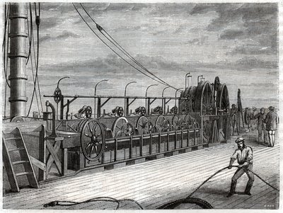 Câble télégraphique sous-marin - Frederick (attr. to) Barnard