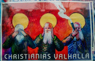 Légalisation du cannabis, Christiania, Copenhague - . .
