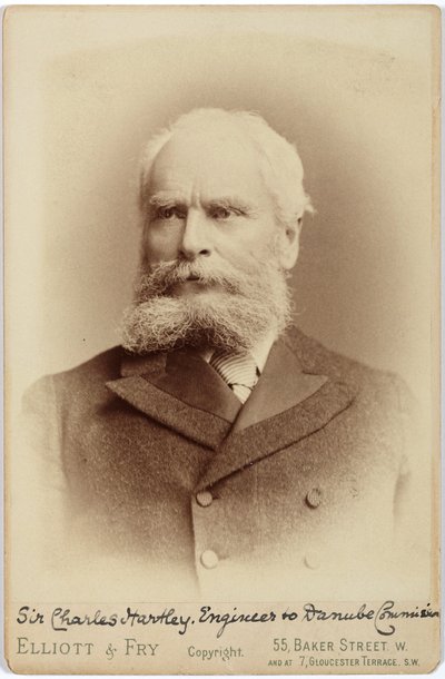 Charles A Hartley, ingénieur britannique - Frederick (attr. to) Barnard