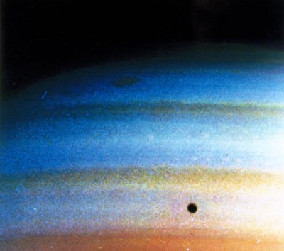 Motifs nuageux sur Saturne, photographiés par Voyager 1 - Frederick (attr. to) Barnard