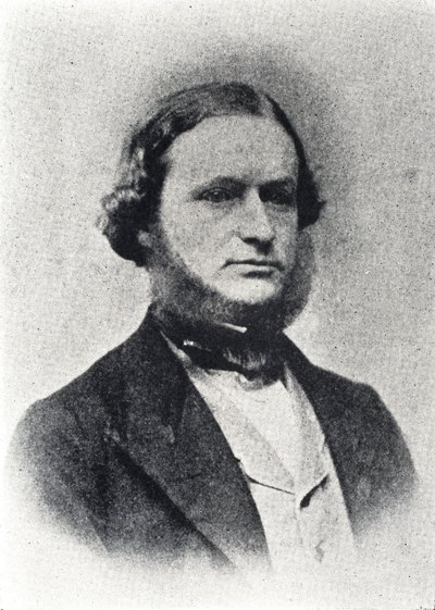 Gustav Kirchhoff, physicien allemand, vers les années 1860 - Frederick (attr. to) Barnard