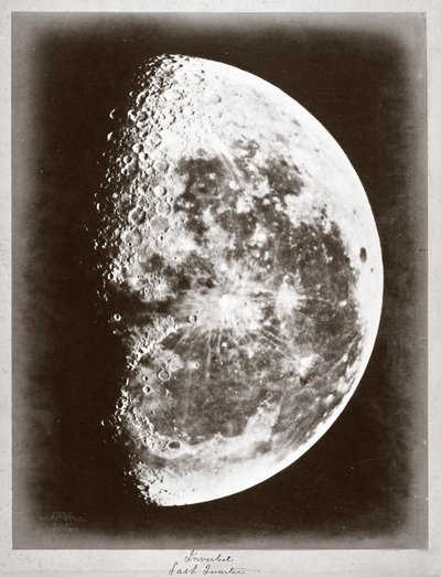 Dernier quartier inversé de la Lune - Frederick (attr. to) Barnard