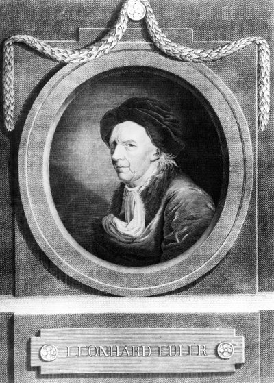 Leonhard Euler, mathématicien suisse, fin du 18e siècle - Frederick (attr. to) Barnard