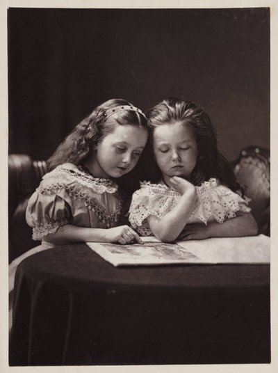 Maud et Ethel May Robinson - Frederick (attr. to) Barnard