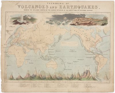 Phénomènes des volcans et des tremblements de terre, 3 juin 1852 - John Pardon