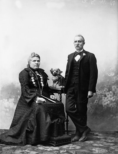 Portrait de M. et Mme Guerrini - Henry Charles Fehr