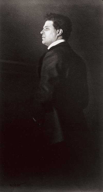 Portrait de Pietro Mascagni, le musicien - Henry Charles Fehr