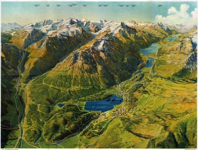 Saint-Moritz, vers 1930 - . .