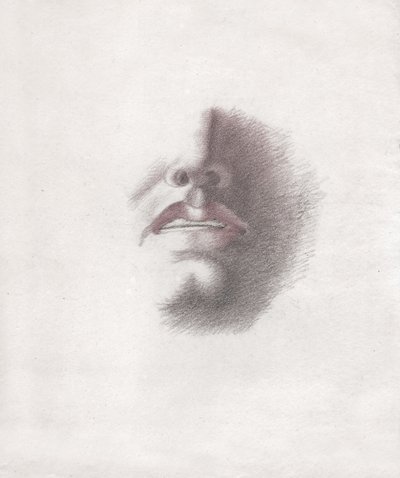 Étude pour le visage d
