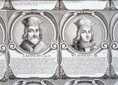 Wladyslaw II Jagiello et Wladyslaw III Warnenczyk, n° 36 et 37 de 