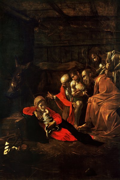 Adoration des bergers - Caravaggio