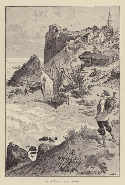 Découverte de Plouhic - after Albert Robida